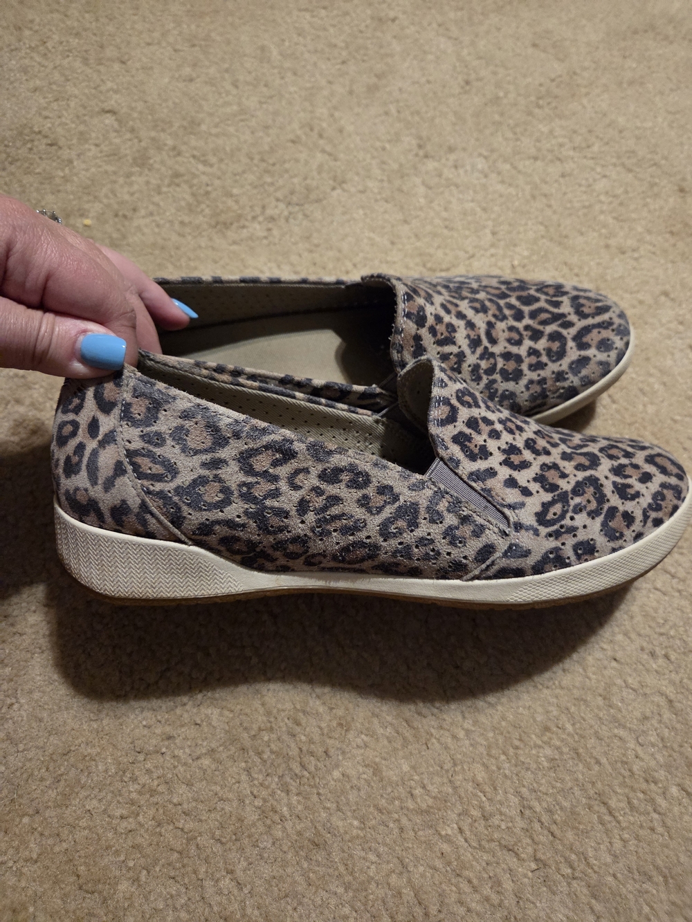 Dansko Leopard Print Slip-On Platform Sneakers - Women's Casual Comfort